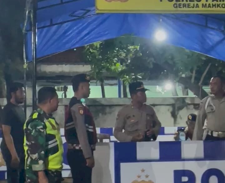 Sinergitas Polres Pamekasan Bersama TNI Tingkatkan Patroli Jelang Pergantian Tahun